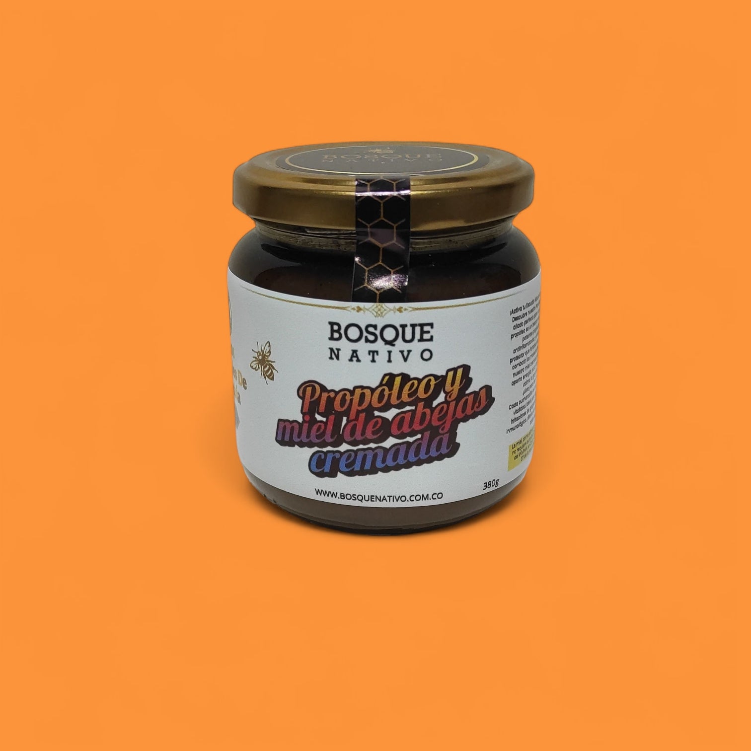 Propóleo con miel de abejas cremada