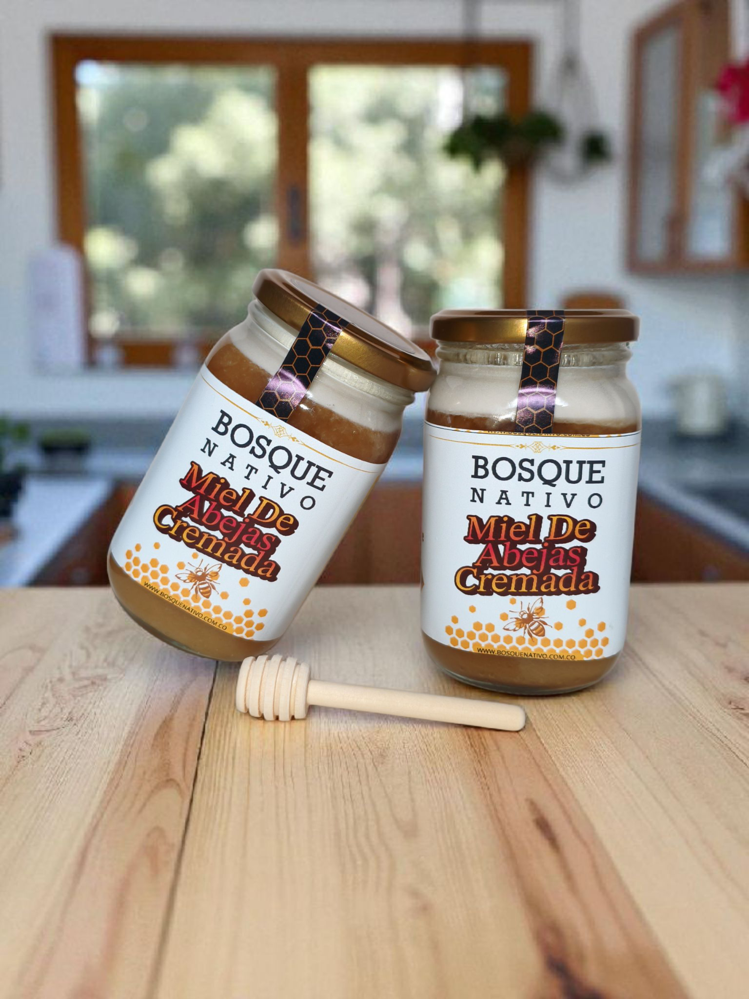 Miel de abejas cremada